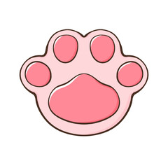 pink animal paws