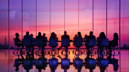 copy space, stockphoto, board of directors meeting 