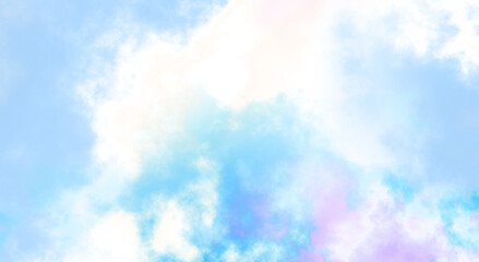 Isolate magic rainbow colours fog and clouds on transparent backgrounds specials effect 3d render png. Heaven unicorn clouds.