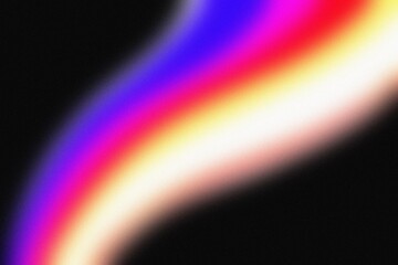 Noise texture Grainy gradient background white red yellow pink abstract glowing color wave black backdrop design