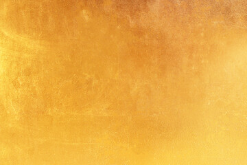 Gold abstract background or texture and gradients shadow horizontal shape