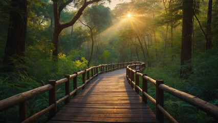 sunset in the mountains
