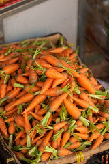 carrots on the market