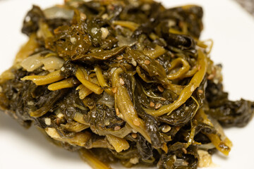 dried radish greens,Korean side dishes