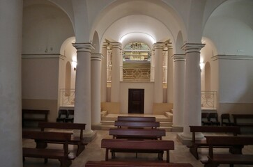 Vasto - Cripta della Chiesa di Santa Maria Maggiore dall'altare