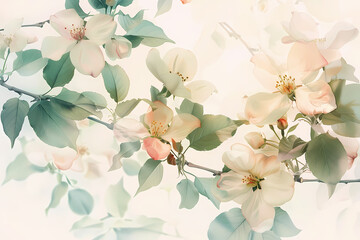 Obraz premium cherry blossom on a branch