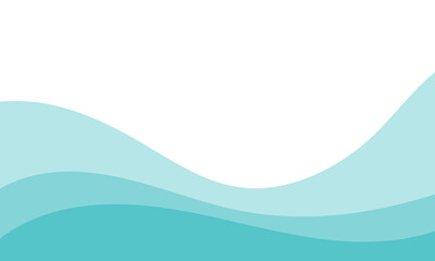 爽やかな揺らめく水の抽象的な背景フレームのベクター素材1