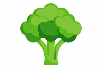 green tree vector illustration