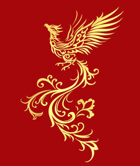 red dragon with wings