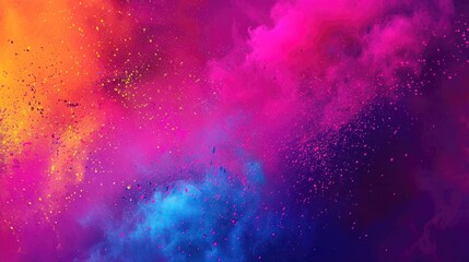 Fototapeta premium Cosmic Color Burst Abstract Background
