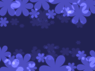 Petal background image_blue