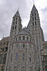 Fototapeta premium Tournai, La Cattedrale di Notre-Dame, Fiandre - Belgio