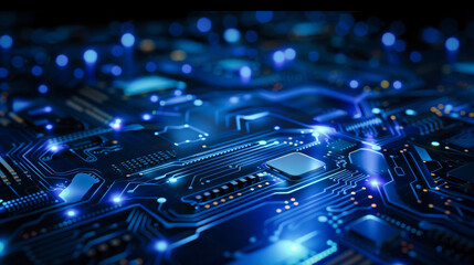 Generic digital technology background