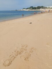 sky, clouds, blue, white, coastline, sand, beach, water, adventure, nature, outdoor, nature, travel, tourism, portugal, lisbon