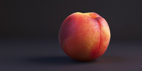 Nectarine - Luscious ripe fruit with fuzzy exterior and vivid insides.