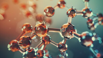 Trans fat molecule structure, scientific illustration, front view, emphasizing chemical composition and risks, scifi tone, Complementary Color Scheme