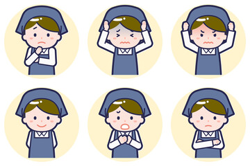 男性スタッフのポーズセット_05