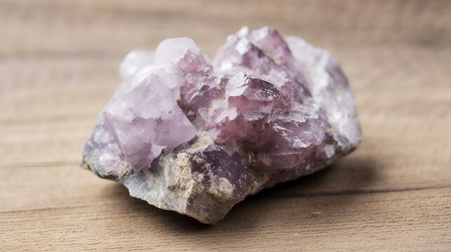 Raw lepidolite