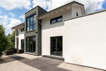 Einfamilienhaus, modern, Deutschland