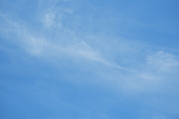 blue sky with clouds