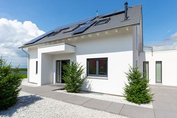 Einfamilienhaus, modern, Deutschland