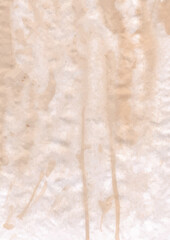 Old parchment paper sheet vintage pattern or  brown, crumpled, texture isolated on empty background.
