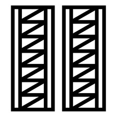 construction iron icon