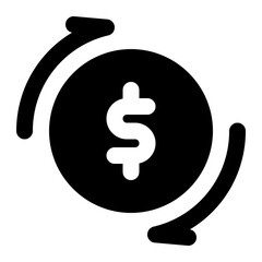 dollar icon for illustration and design graphic