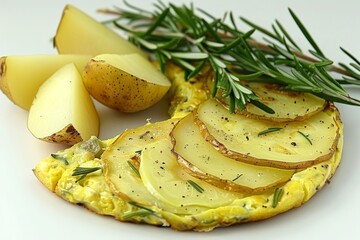 Herb roasted potatoes with rosemary, perfect for a savory and healthy side dish, showcasing delicious and golden flavors