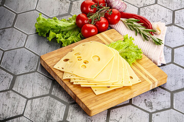 Masdam cheese slices for snack