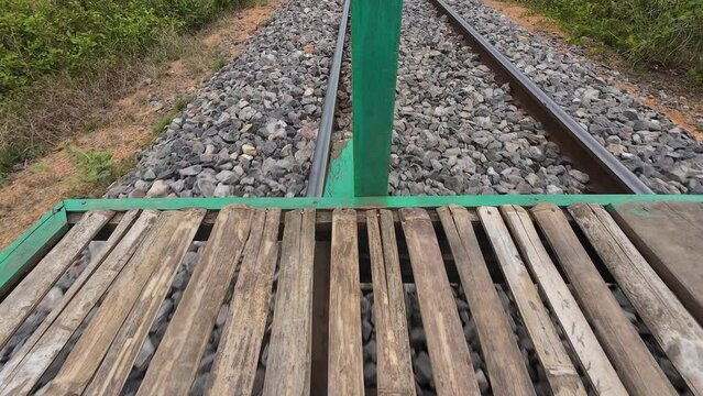 Journey Along the Tracks: Experiencing Battambang's Bamboo Train
