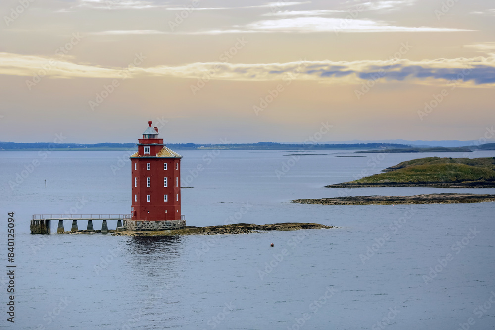 Canvas Prints Lighthouse Kjeungskjaer, Norway