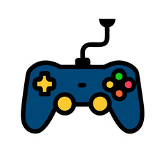 A gamepad is an ergonomically designed input device with multiple action buttons, analog sticks.