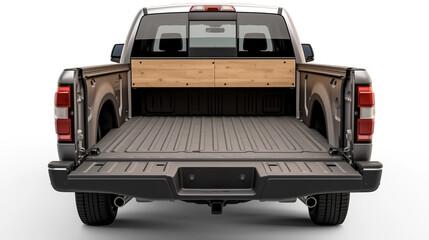 3D The back end of a pickup truck
