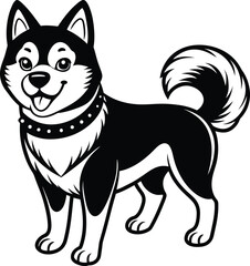 illustration of a dog