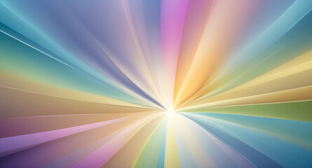 Fototapeta premium Abstract Colorful Rays of Light