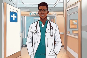 portrait of a doctor