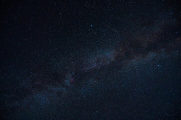 night starry sky with stars and universes on the background