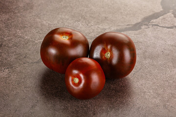 Organic natural juicy Kumato tomato