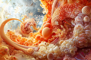 Traverse the elaborate structures of the placenta