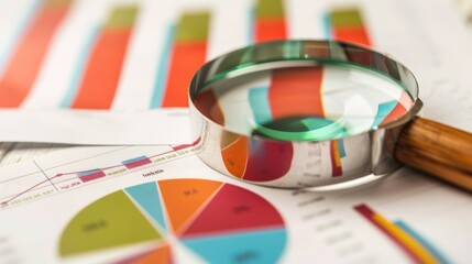 The magnifying glass on charts