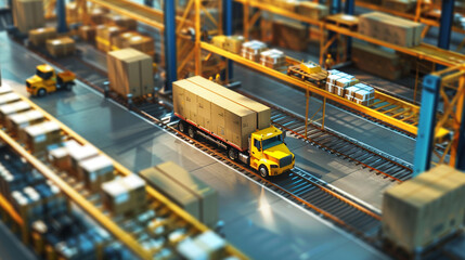 Supply chain management ensures efficient operations.