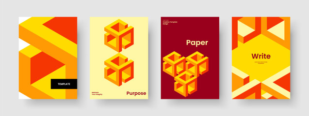 Modern Flyer Design. Isolated Business Presentation Layout. Abstract Book Cover Template. Brochure. Poster. Report. Background. Banner. Journal. Brand Identity. Newsletter. Magazine. Notebook