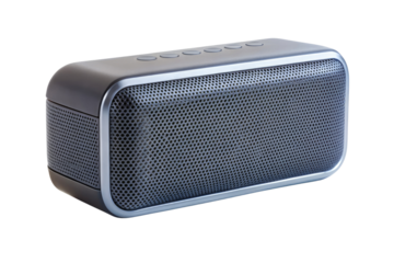 Bluetooth speaker isolated on a transparent background