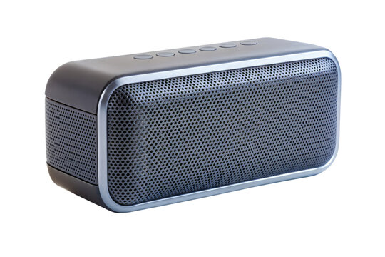 Bluetooth speaker isolated on a transparent background