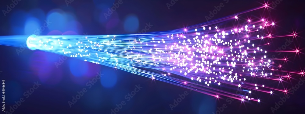 Poster fiber optic cable identification methods and techniques for optimizing data transmission