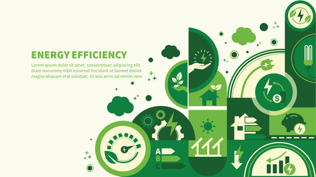 House energy efficiency, energy efficient rating class concept, eco home renovation save cost. Low-consumption ecological house. Green Building for Sustainable Development Concept