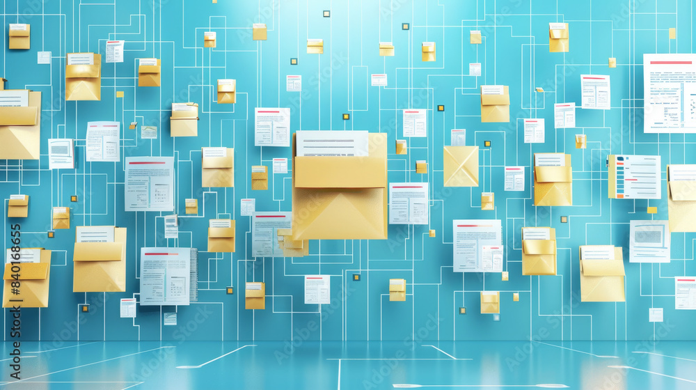 Poster cutting-edge metadata tagging for document retrieval and organization.