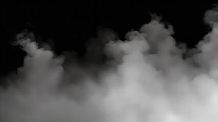 Fototapeta premium Smoky Black Background