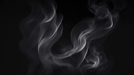 Fototapeta premium Smoky Black Background